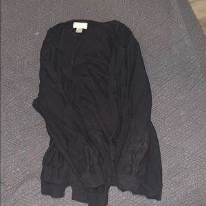 Black loft cardigan